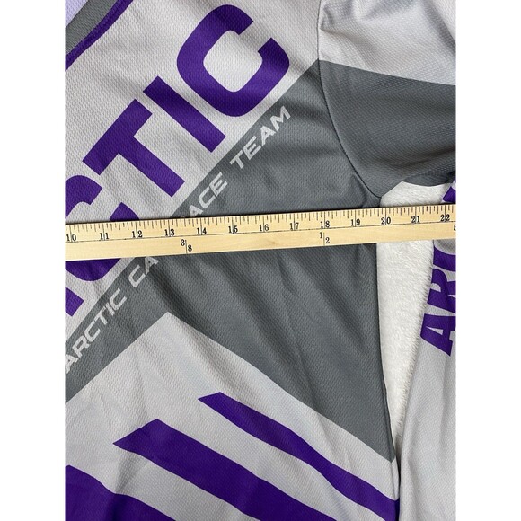Vintage 90s Arctic Cat Team Racing Jersey Graphic Snowmobile Arcticwear -Large - Picture 6 of 6